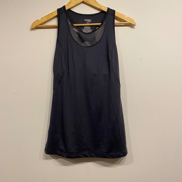 **$5 SALE** Danskin Grey Fitted Racerback Tank Top Size Small - Picture 1 of 3